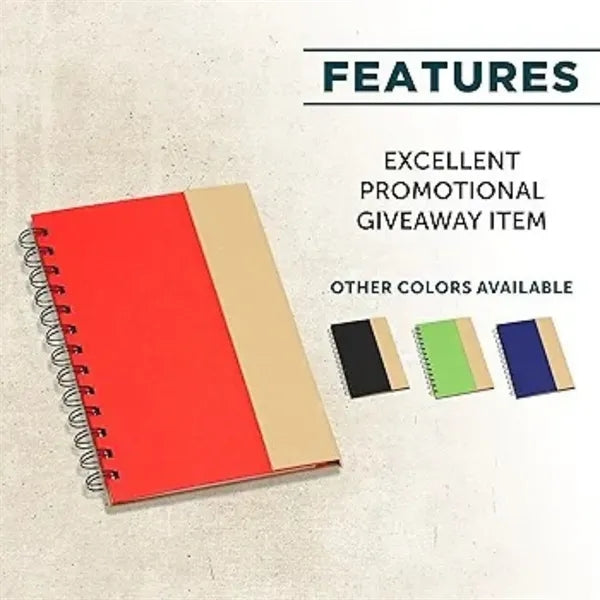 Eco Recycled Spiral Bound Notebook