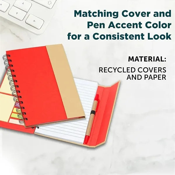 Eco Recycled Spiral Bound Notebook