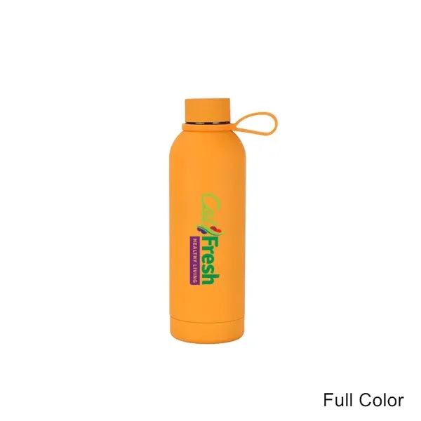 12/17/25/34oz Matte Stainless Steel Insulated Bottle w/ Loop