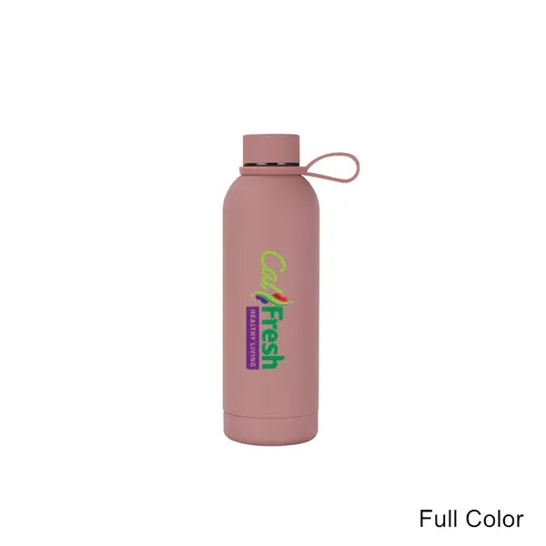 12/17/25/34oz Matte Stainless Steel Insulated Bottle w/ Loop