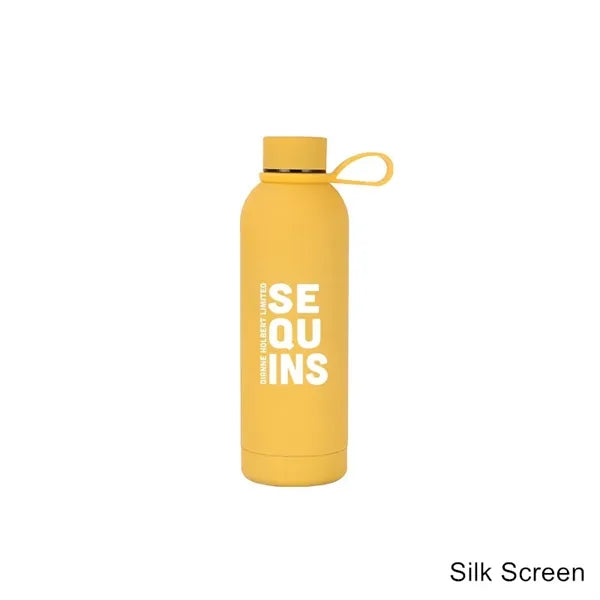 12/17/25/34oz Matte Stainless Steel Insulated Bottle w/ Loop