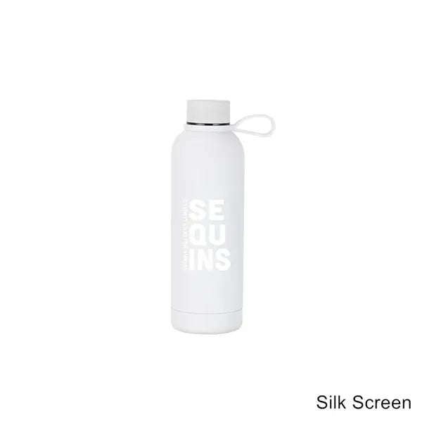 12/17/25/34oz Matte Stainless Steel Insulated Bottle w/ Loop