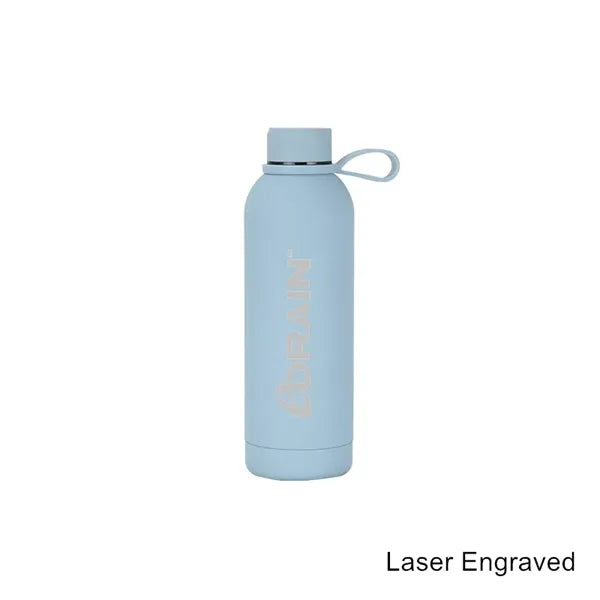 12/17/25/34oz Matte Stainless Steel Insulated Bottle w/ Loop