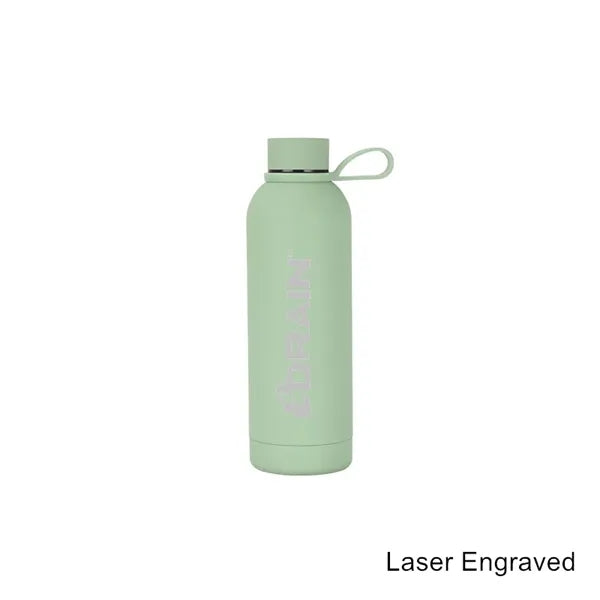 12/17/25/34oz Matte Stainless Steel Insulated Bottle w/ Loop