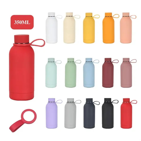 12/17/25/34oz Matte Stainless Steel Insulated Bottle w/ Loop
