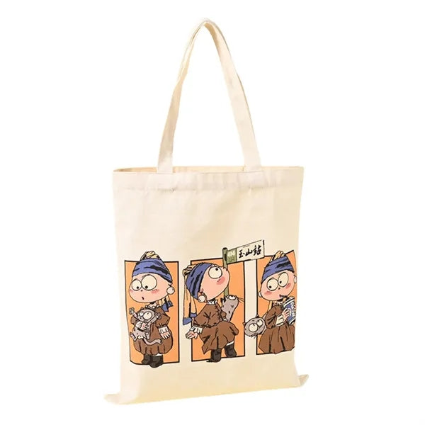 Spacious Custom Cotton Canvas Tote