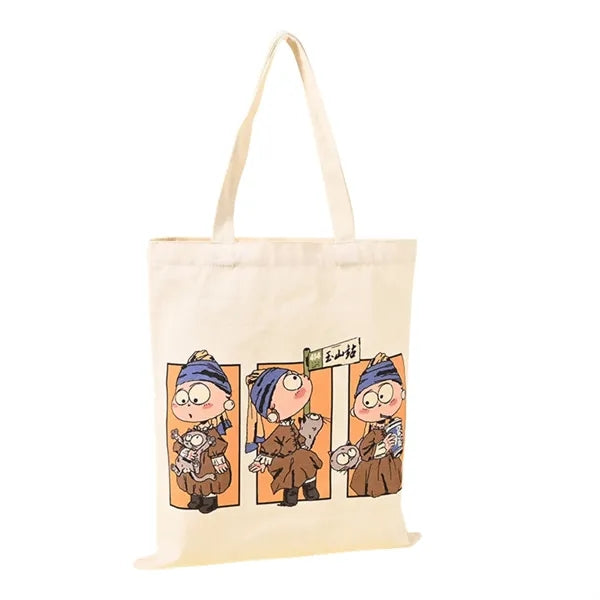 Spacious Custom Cotton Canvas Tote