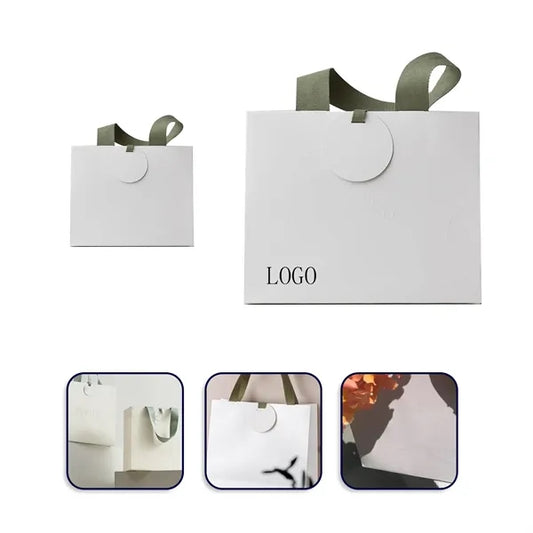 Luxury Custom Cowhide Paper Gift Bag