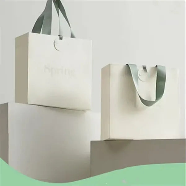 Luxury Custom Cowhide Paper Gift Bag