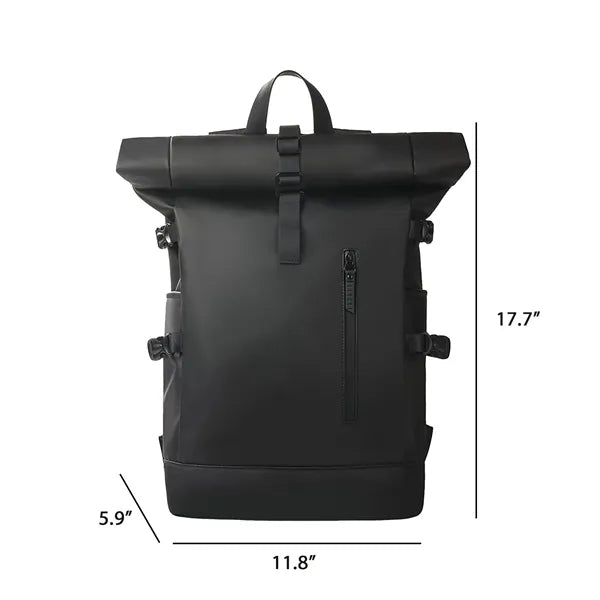 Waterproof Roll Top Laptop Backpack