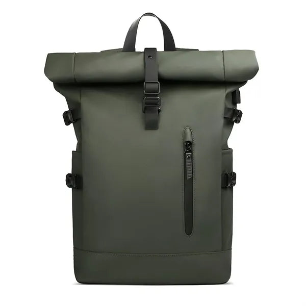 Waterproof Roll Top Laptop Backpack