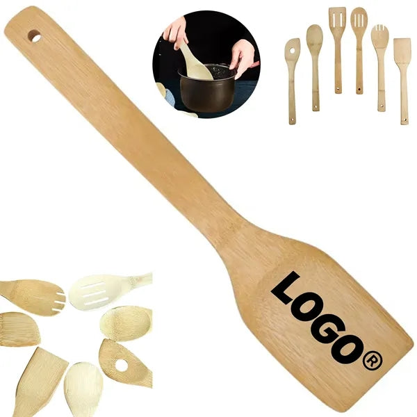Natural Eco Friendly Bamboo Cooking Spatula Spoon Utensil