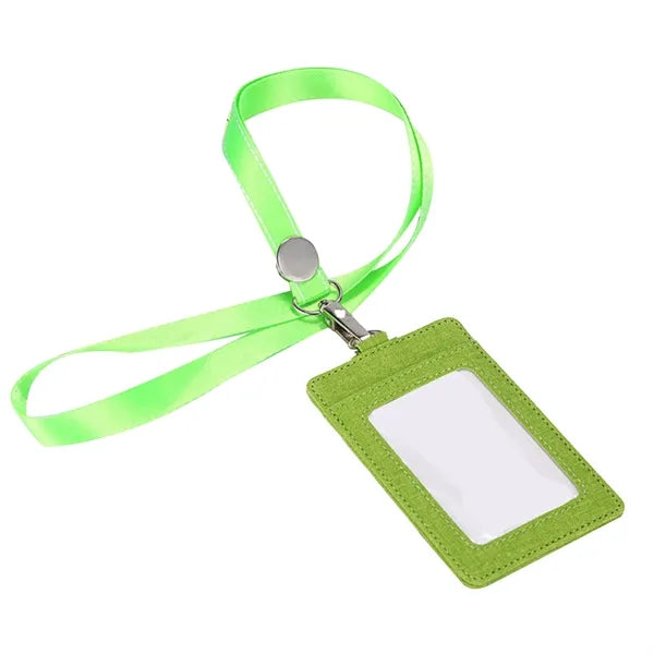 Retractable Lanyard ID Card Holder