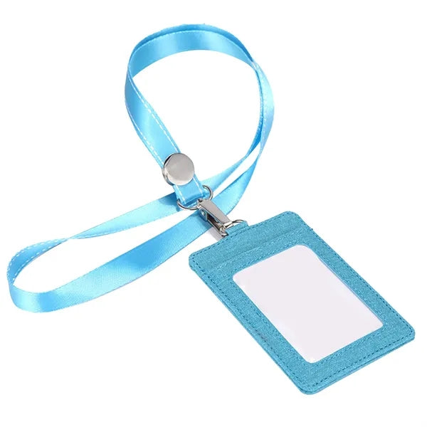 Retractable Lanyard ID Card Holder