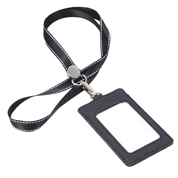 Retractable Lanyard ID Card Holder