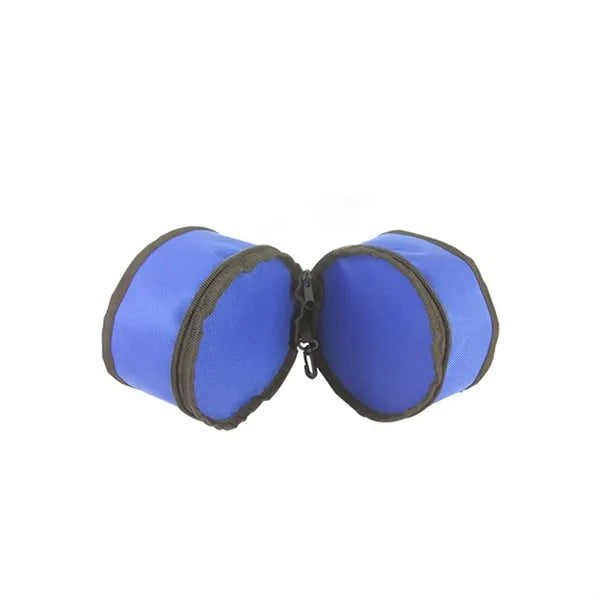 Portable Foldable Waterproof Oxford Fabric Pet Travel Bowl