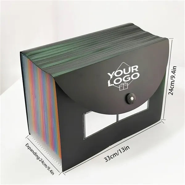 25 Pockets Accordion File Organizer