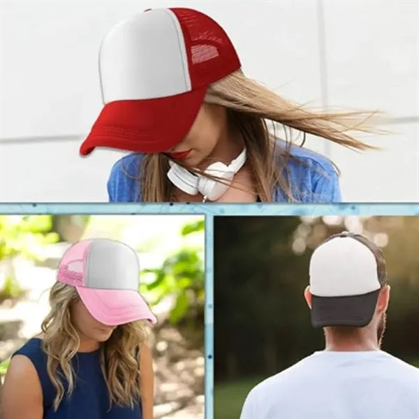 Foam Front Mesh Back Trucker Hat