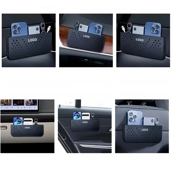 Car Dashboard Adhesive Organizer For Phone And Accessories