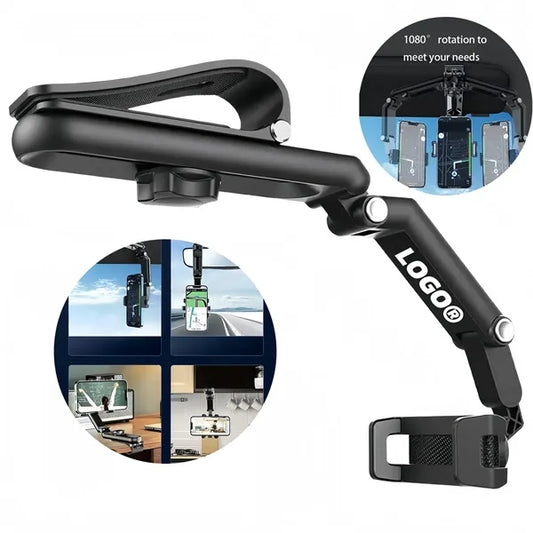 Universal Sun Visor Car Phone Holder GPS Mount Clip