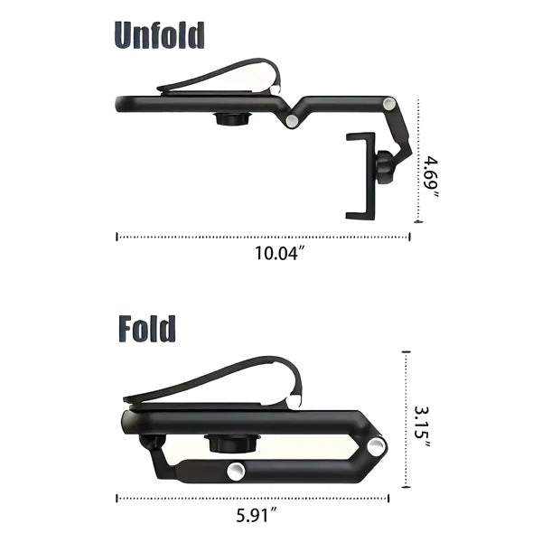 Universal Sun Visor Car Phone Holder GPS Mount Clip