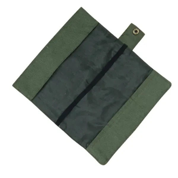 Bamboo Eco Travel Utensil Set with Roll-Up Pouch
