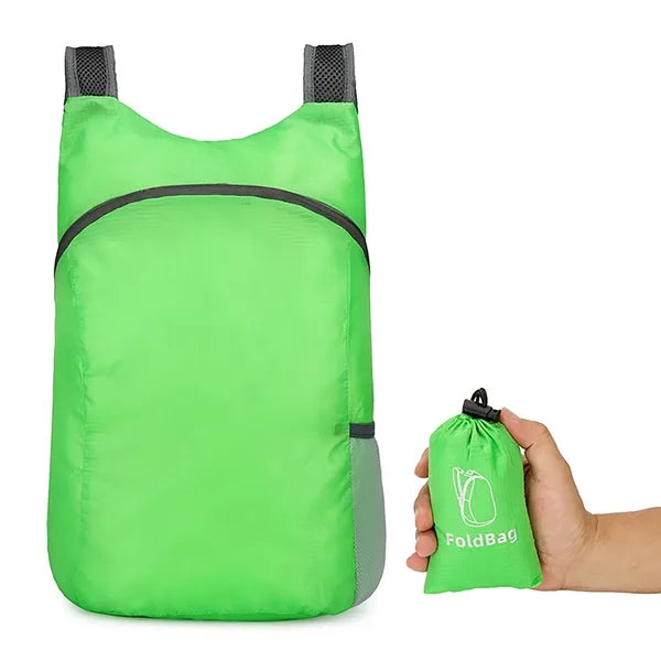 Water-repellent Foldable Camping Backpack
