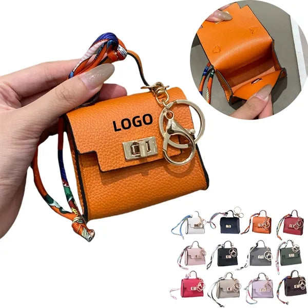Mini Pouch Keychain Bag Pendant Earphone Case