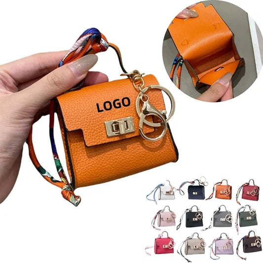 Mini Pouch Keychain Bag Pendant Earphone Case