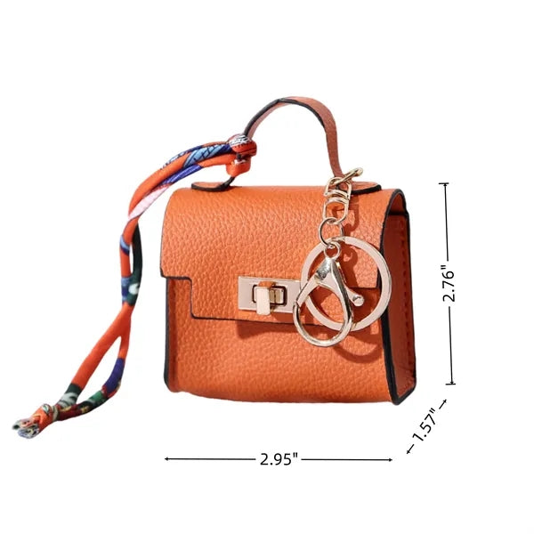 Mini Pouch Keychain Bag Pendant Earphone Case
