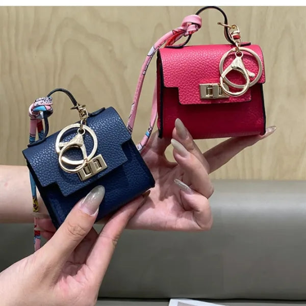 Mini Pouch Keychain Bag Pendant Earphone Case