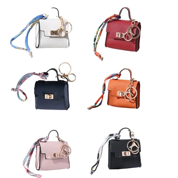 Mini Pouch Keychain Bag Pendant Earphone Case