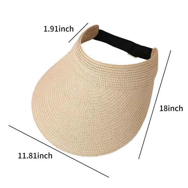 Straw Sun Visor