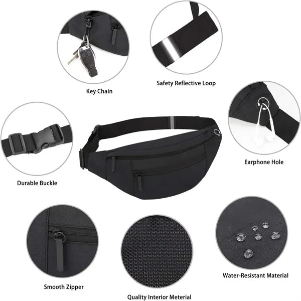 Large Crossbody Fanny Pack