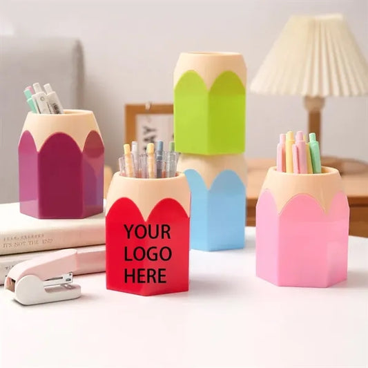 Pencil Holder Back To School Accepting Logo