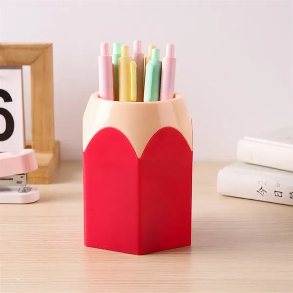 Pencil Holder Back To School Accepting Logo