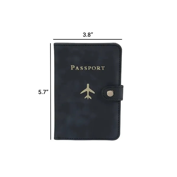 Premium PU Travel Passport Wallet