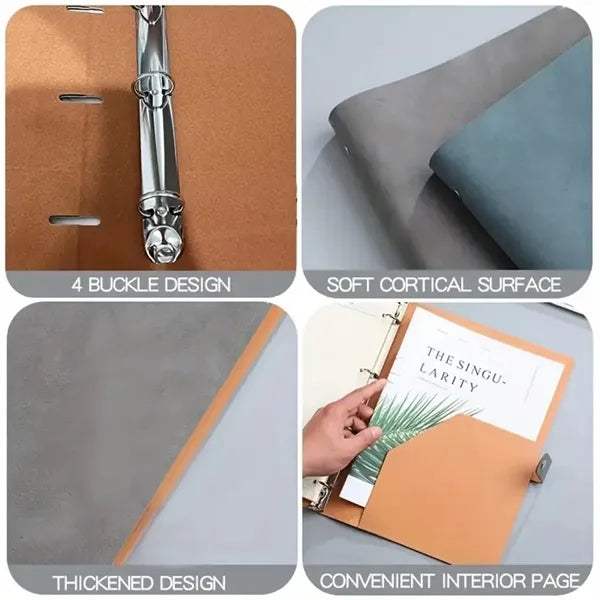 A4 Ring Binder with Notepad