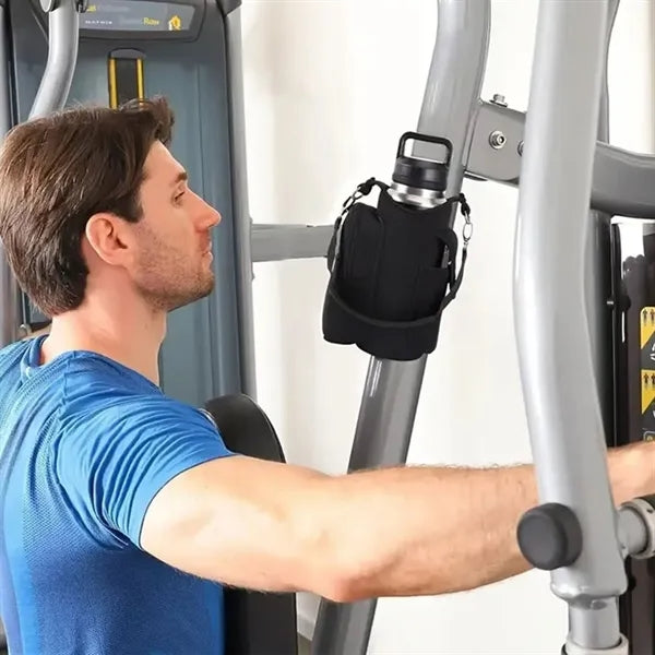 Magnetic Gym Bag Water Bottle Carrier Holder