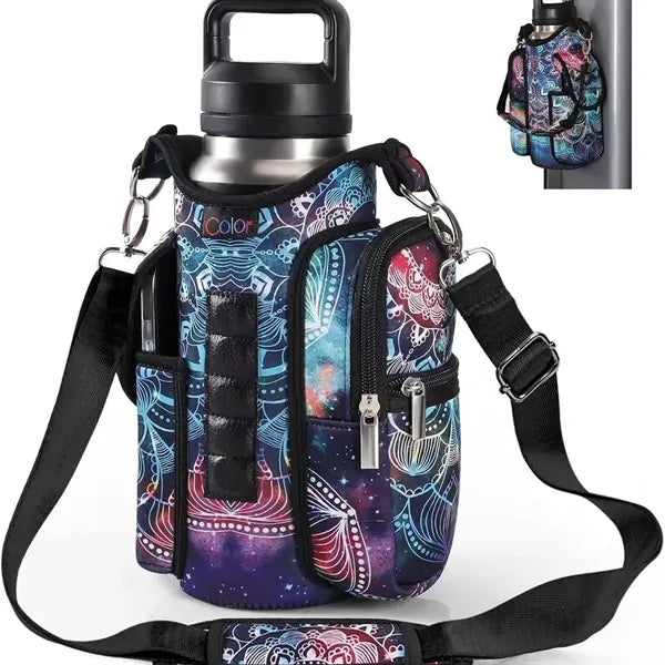 Magnetic Gym Bag Water Bottle Carrier Holder