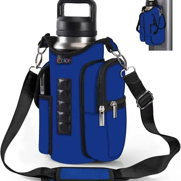 Magnetic Gym Bag Water Bottle Carrier Holder