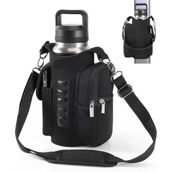 Magnetic Gym Bag Water Bottle Carrier Holder