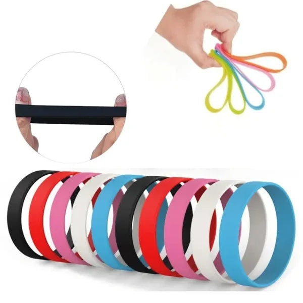 Single Color Silicone Wristband