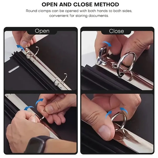 StarratS Retractable 3-Ring Binder