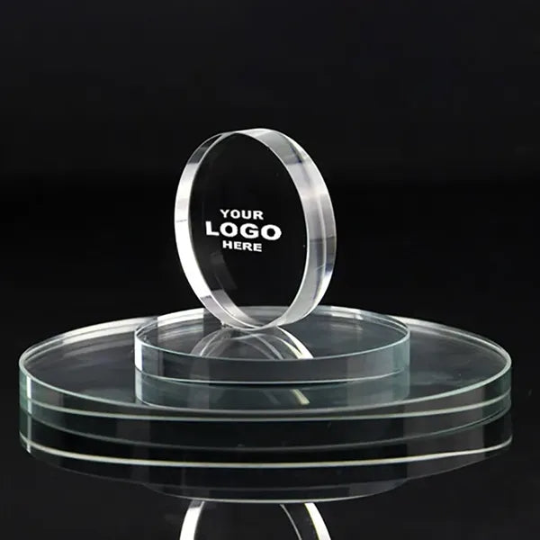 3.15" Crystal Paperweight