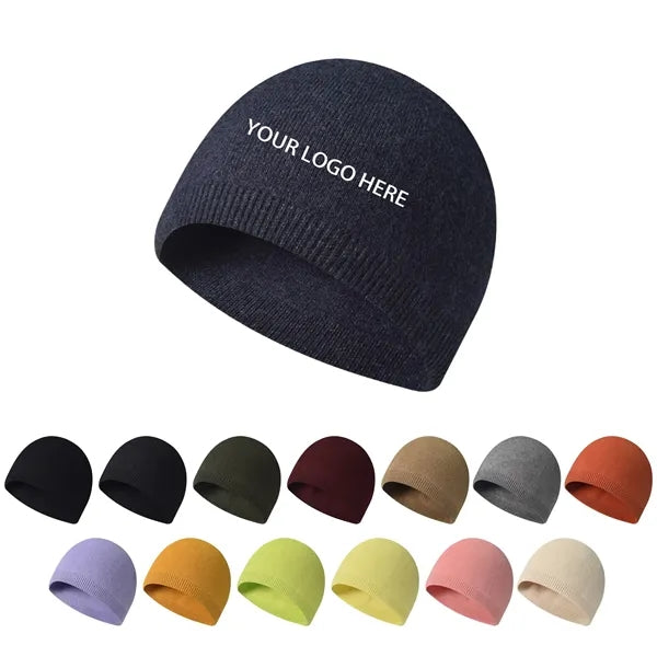Dome Solid Color Knitted Hat