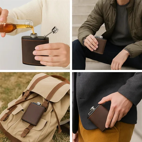 Compact Wine Flask 6oz