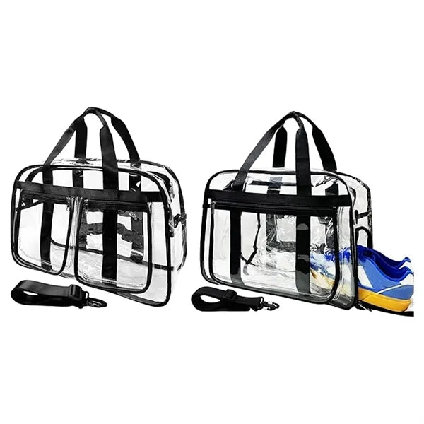 Large Clear Tote for Gym Transparent Bags