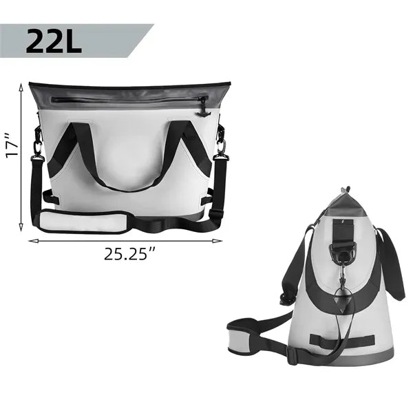 Outdoor Leakproof Handheld Insulated Beach Camping Cooler