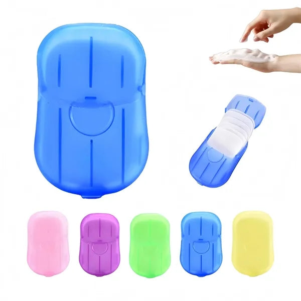 100 Sheets Colorful Disposable Soap Paper